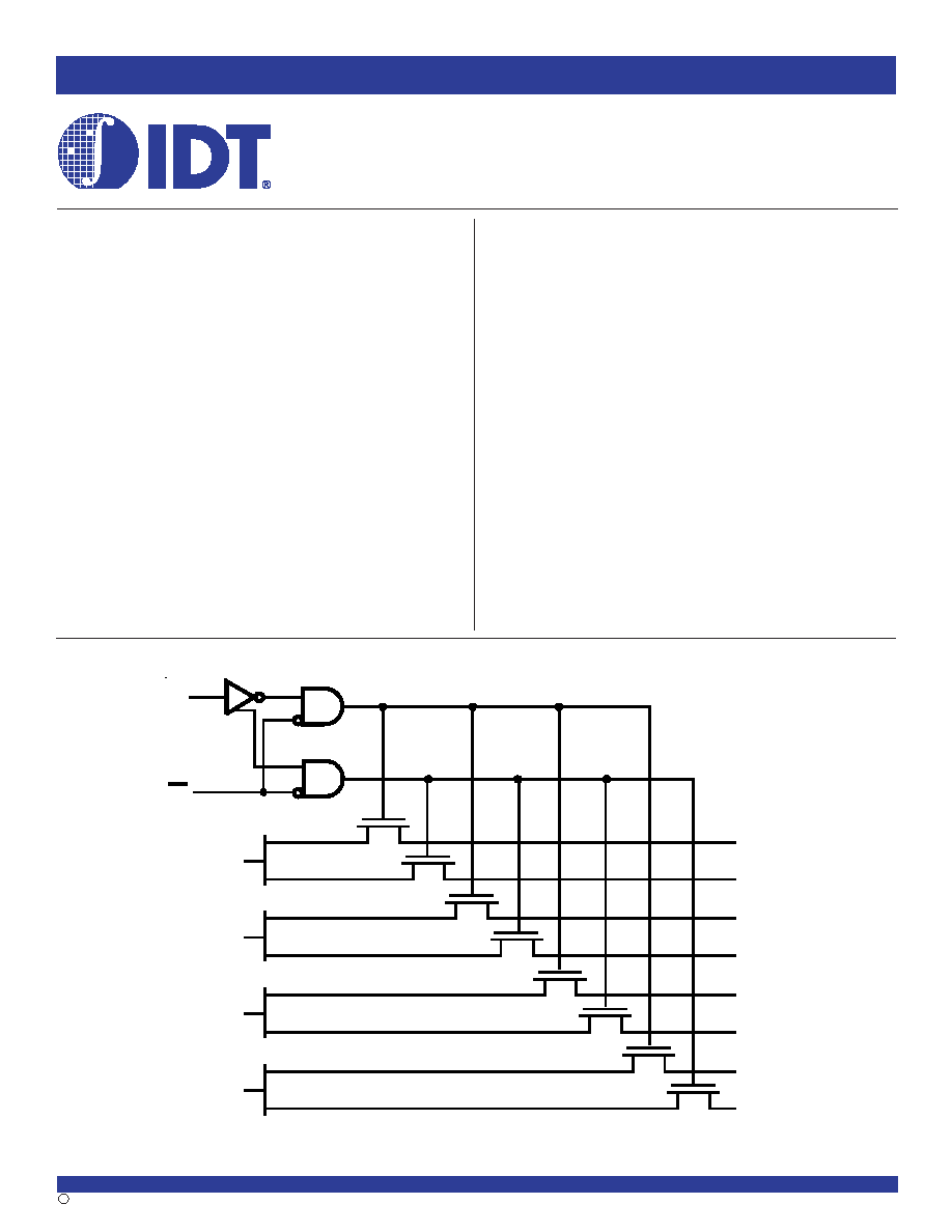 QS3257 (IDT) Highspeed CMOS Quickswitch Quad 21 Mux/demux HTML