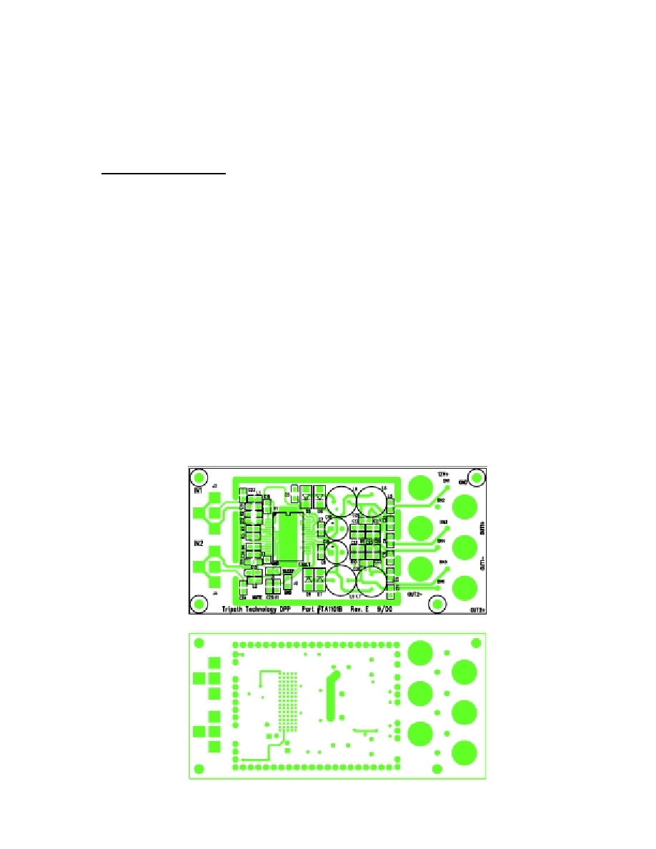 Ta1101b Tripath Stereo 10w 4a D C Class T Digital Audio Amplifier Using Digital Power Processing Technology Html Datasheet